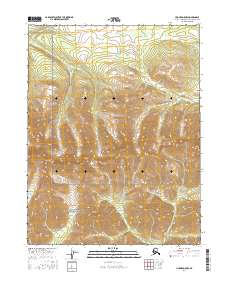 USGS Topographic Map – Hughes D-5 NW