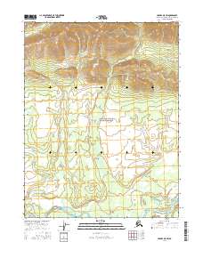 USGS Topographic Map – Hughes D-5 SW