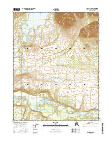 USGS Topographic Map – Hughes D-6 SE