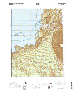 USGS Topographic Map – Icy Bay D-1 NW