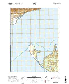 USGS Topographic Map – Icy Bay D-2 NE