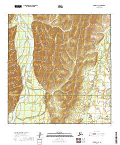 2019 Map of Iditarod A-1 SE, 2019 Print