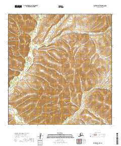 USGS Topographic Map – Iditarod A-2 NW
