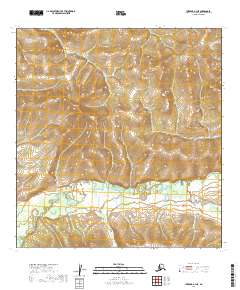 USGS Topographic Map – Iditarod A-3 NE