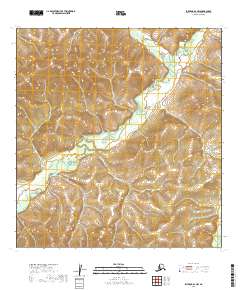 USGS Topographic Map – Iditarod A-3 NW