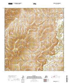 USGS Topographic Map – Iditarod A-6 NE