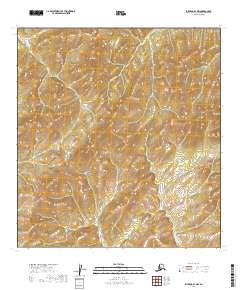 USGS Topographic Map – Iditarod B-1 NW