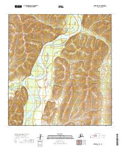 USGS Topographic Map – Iditarod B-1 SE