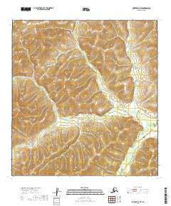 2019 Map of Iditarod B-1 SW, 2019 Print