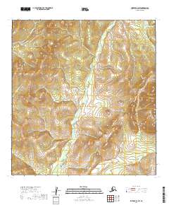 USGS Topographic Map – Iditarod B-2 SW