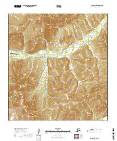 USGS Topographic Map – Iditarod B-4 NW