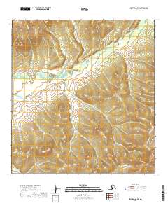 USGS Topographic Map – Iditarod B-4 SW