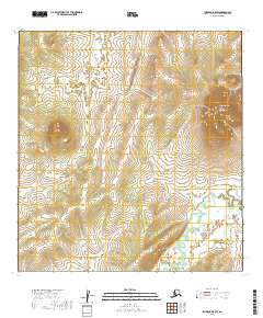 USGS Topographic Map – Iditarod B-5 SW