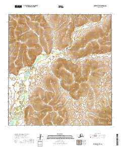 2019 Map of Iditarod B-6 SW, 2019 Print