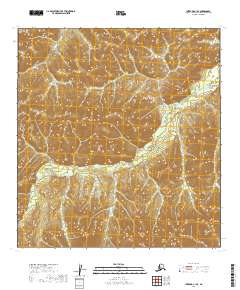 2019 Map of Iditarod C-1 SE, 2019 Print