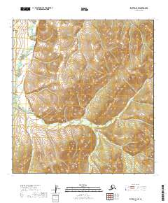 USGS Topographic Map – Iditarod C-3 NW
