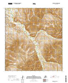 USGS Topographic Map – Iditarod C-4 NW