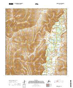 2019 Map of Iditarod C-5 NE, 2019 Print