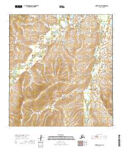 2019 Map of Iditarod C-6 NE, 2019 Print