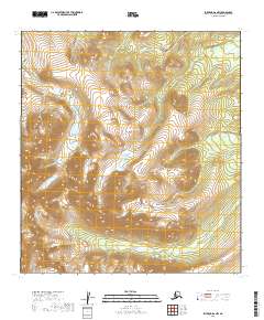 USGS Topographic Map – Iditarod D-2 NW