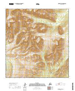 USGS Topographic Map – Iditarod D-2 SW