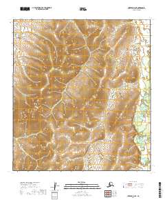 USGS Topographic Map – Iditarod D-4 NE