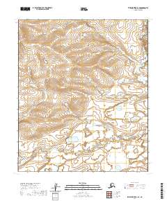 2020 Map of Ikpikpuk River B-1 SE, 2020 Print