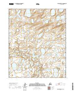 2020 Map of Ikpikpuk River D-1 SE, 2020 Print