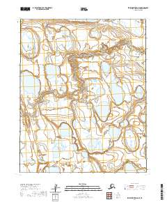 2020 Map of Ikpikpuk River D-5 NE, 2020 Print