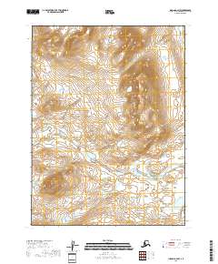USGS Topographic Map – Iliamna A-4 NW