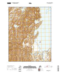 USGS Topographic Map – Iliamna A-4 SE