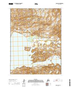 USGS Topographic Map – Iliamna A-6 NW