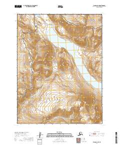 USGS Topographic Map – Iliamna A-6 SE