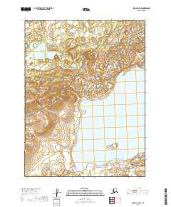 USGS Topographic Map – Iliamna A-7 NW