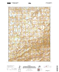 2019 Map of Iliamna A-8 NW, 2019 Print
