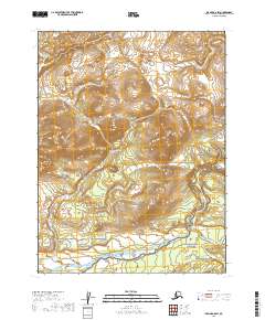 USGS Topographic Map – Iliamna A-8 SW