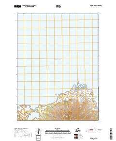 USGS Topographic Map – Iliamna B-2 NE