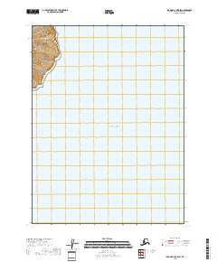 2018 Map of Iliamna B-2 OE E SW, 2018 Print