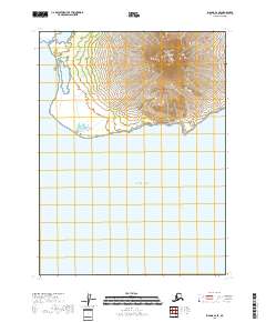 USGS Topographic Map – Iliamna B-2 SE