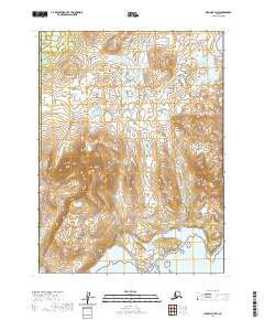 USGS Topographic Map – Iliamna B-3 NW