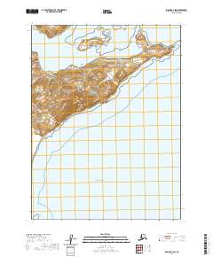 USGS Topographic Map – Iliamna B-3 SW