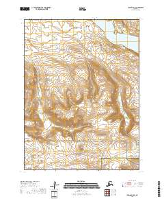 USGS Topographic Map – Iliamna B-5 SW