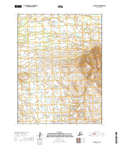 2019 Map of Iliamna B-6 SE, 2019 Print