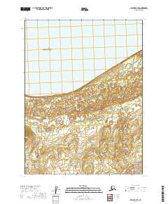 USGS Topographic Map – Iliamna B-7 SW