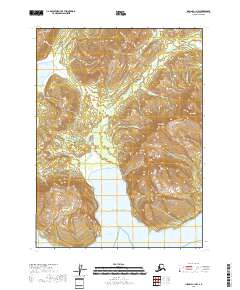USGS Topographic Map – Iliamna C-1 NW