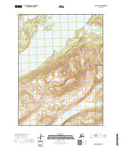 USGS Topographic Map – Iliamna C-3 NW