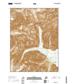 USGS Topographic Map – Iliamna C-3 SE