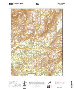 USGS Topographic Map – Iliamna C-4 SE