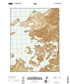 USGS Topographic Map – Iliamna C-5 SE