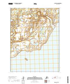 USGS Topographic Map – Iliamna C-6 NE